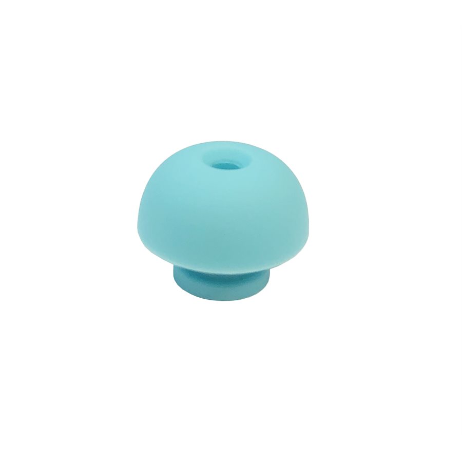 Audiologist's Choice® AC Series Single Use Eartips - 15mm, Cyan (100 / pk)